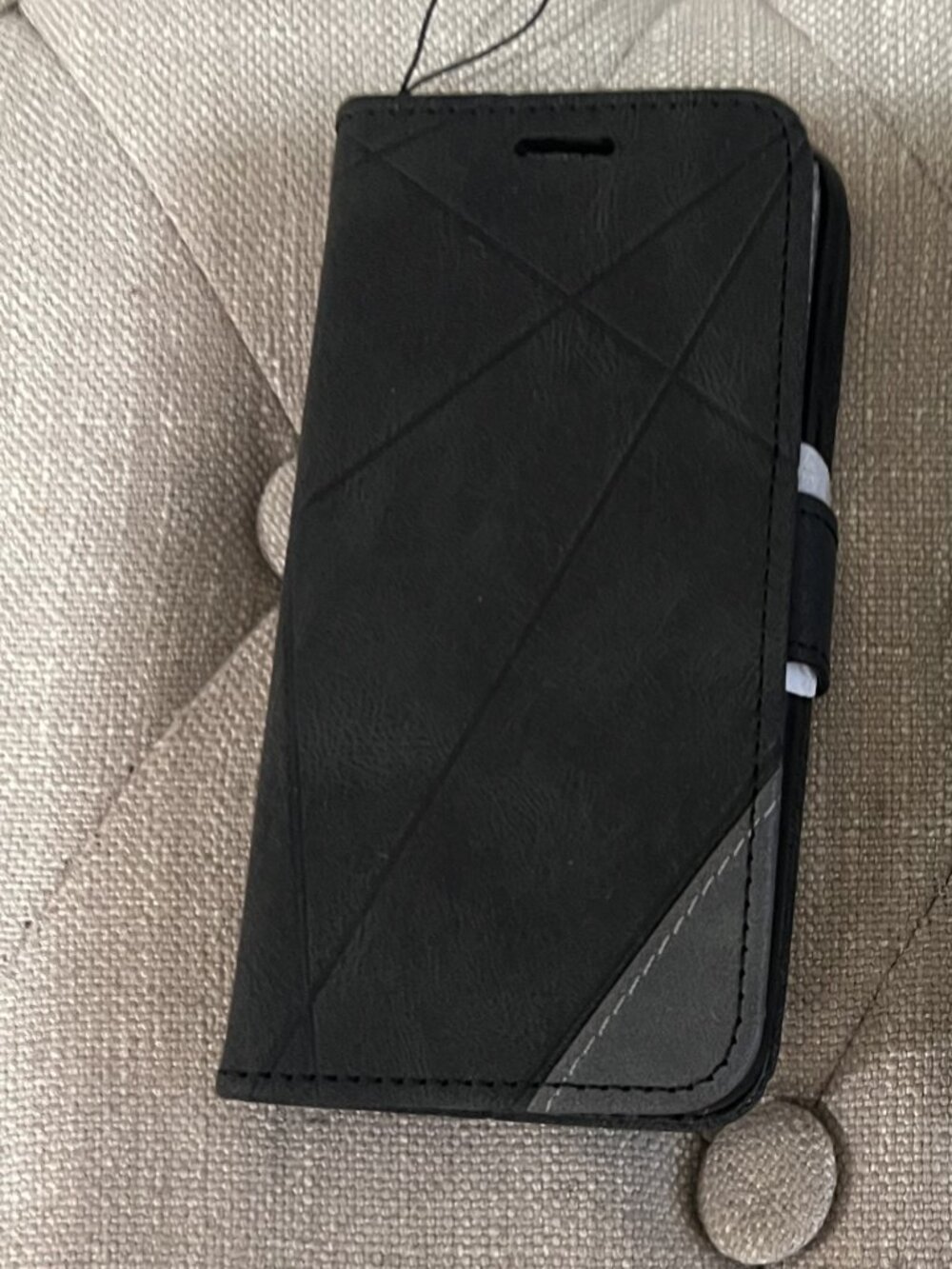 Cellphones wallet case in black - New